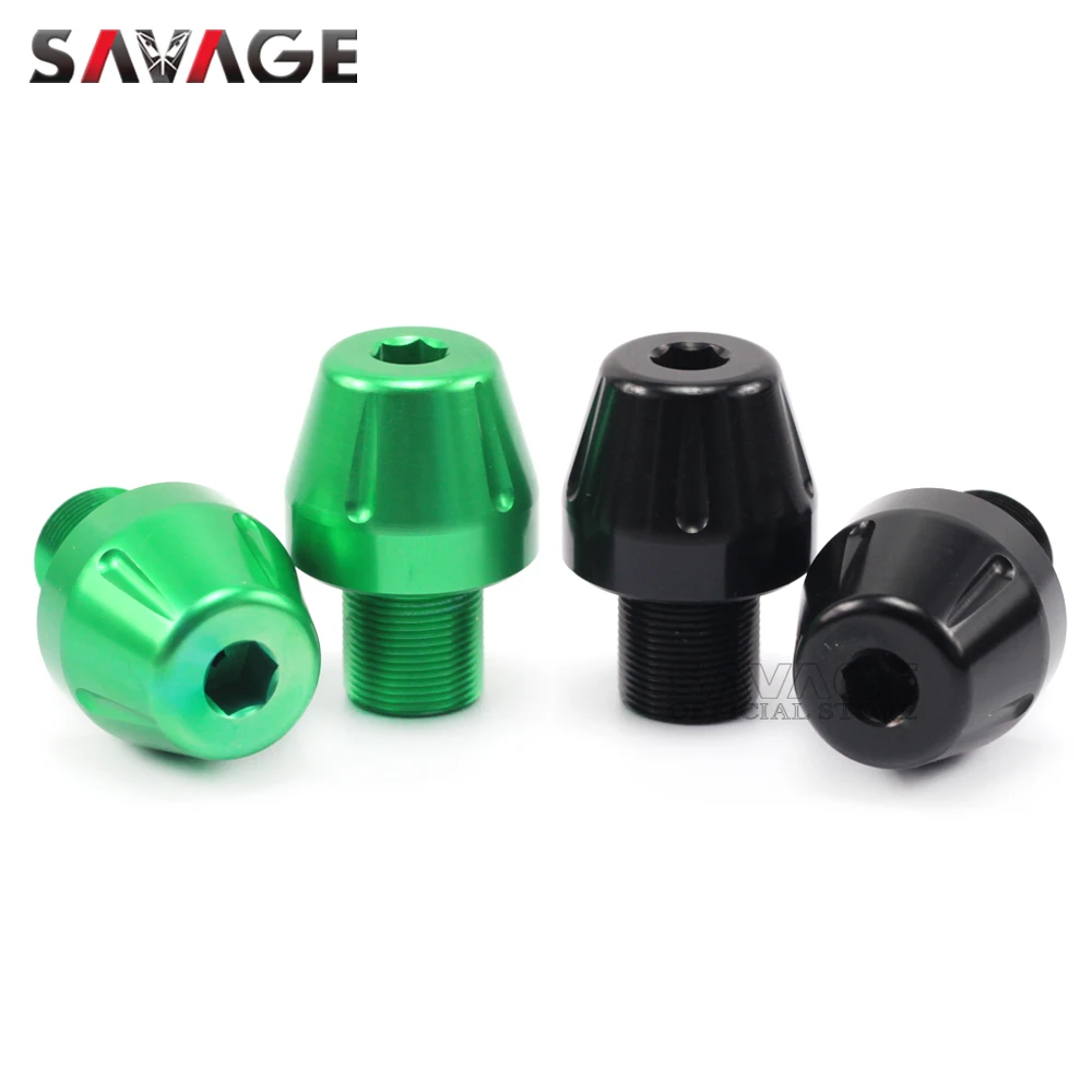 

Hand Grips Bar End Caps For KAWASAKI ZX-10R NINJA ZX10R 2004 2005 Motorcycle Accessories CNC Handlebar Ends Plug Slider