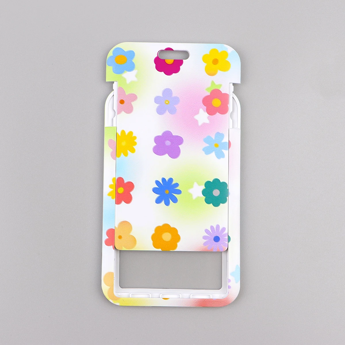 Яркий радужный цветочный ремешок-шнурок с ромашками для ключей, карт, бейджей, телефона, аксессуар для ключей, подарок. (art.: 3920dd042ecfd) - 3920dd042ecfd