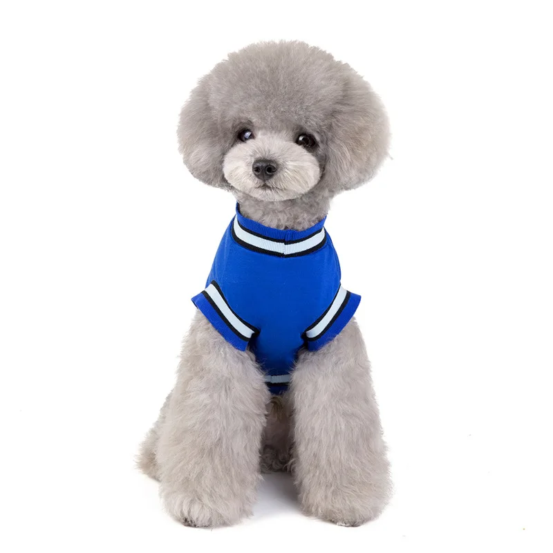 Дешевая Одежда для собак летняя искусственная жилетка костюм маленькой собаки