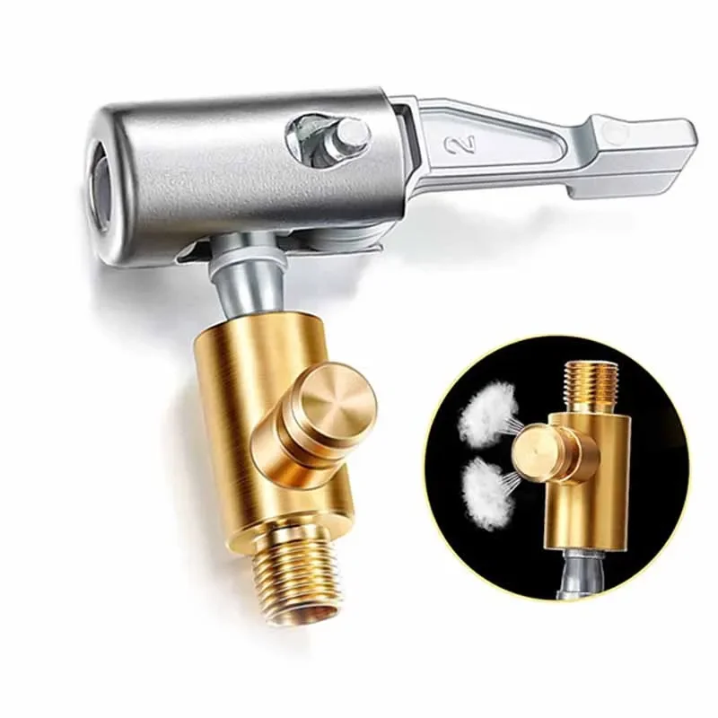 

Портативный Адаптер Для Накачки Шин, Металлический Воздушный Клапан Для Ремонта Автомобильных Шин