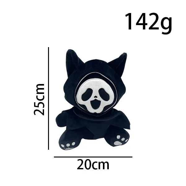 

New 25CM Ghost Cat Plush Toy Doll High Quality Cute Stuffed Doll Fan Collection Gifts