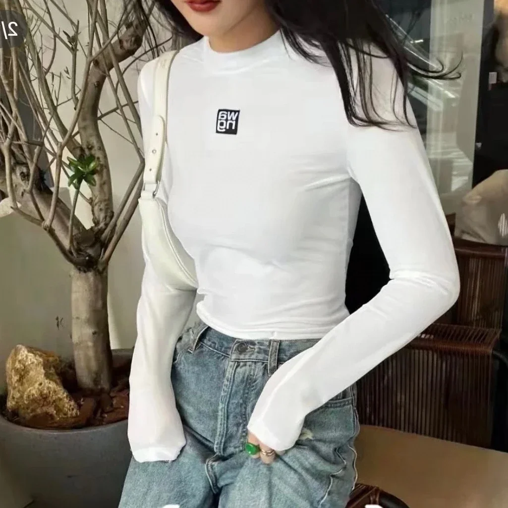 

167859 Модный классический модный роскошный дизайнерский новый вязаный свитер с буквенным логотипом и длинным рукавом пуловеры рубашка женская A2