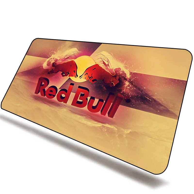 

Big Red Bull Rubber Keyboard Mause Pad Mouse Ped Desk Pc Gamer Mat Extended Carpet Xxl Accessories Girl Large Gaming Mousepad