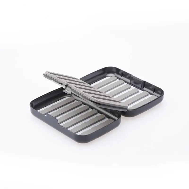 Коробки для рыболовных снастей черные двусторонние утолщенные мини-прочные