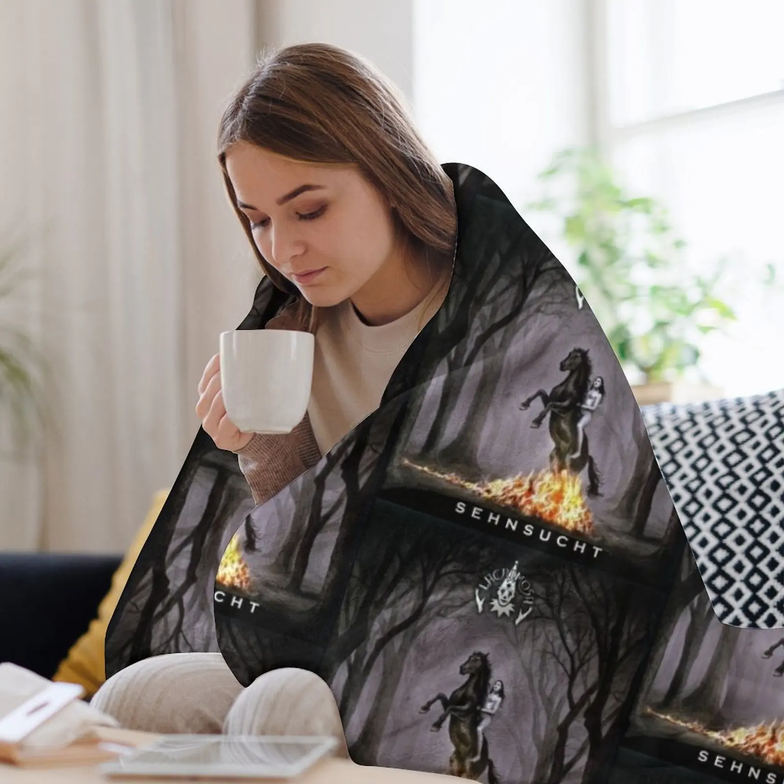 Одеяло Lacrimosa 5 туристическое милое для декоративных одеял дивана