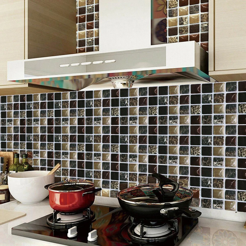 10 шт. самоклеящиеся настенные 3D-панели