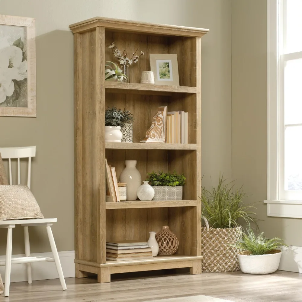 

Sauder 424106 Garden Villa Tall Bookcase, Orchard Oak Finish