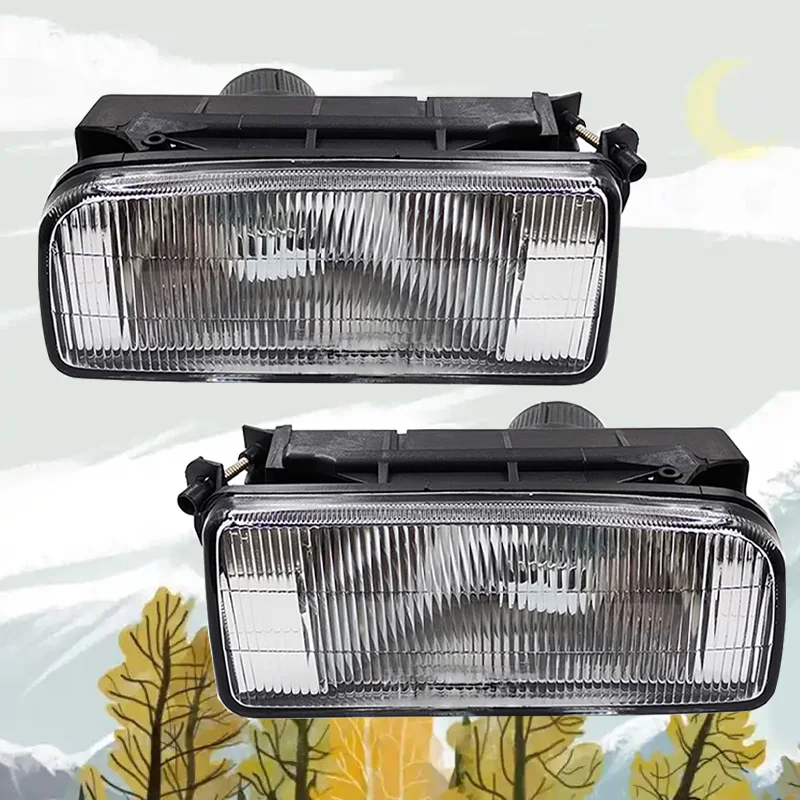Для BMW 3 серии E36 318 320 323 325 328i 1992-1998 гг., передний бампер, противотуманная фара в сборе с лампочками 63171387091 63171387092