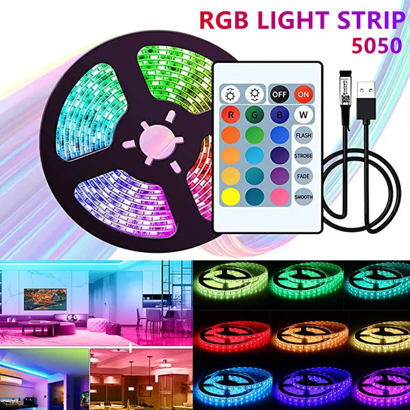 Светодиодная RGB-лента с поддержкой Wi-Fi USB Bluetooth |