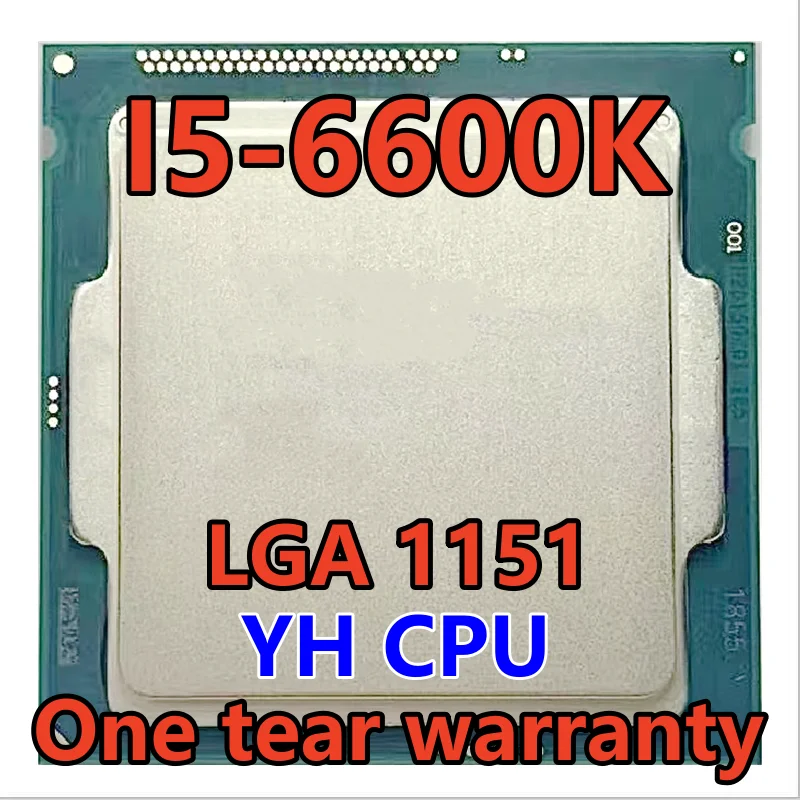 

i5-6600K i5 6600K SR2L4 3.5 GHz Quad-Core Quad-Thread CPU Processor 6M 91W LGA 1151