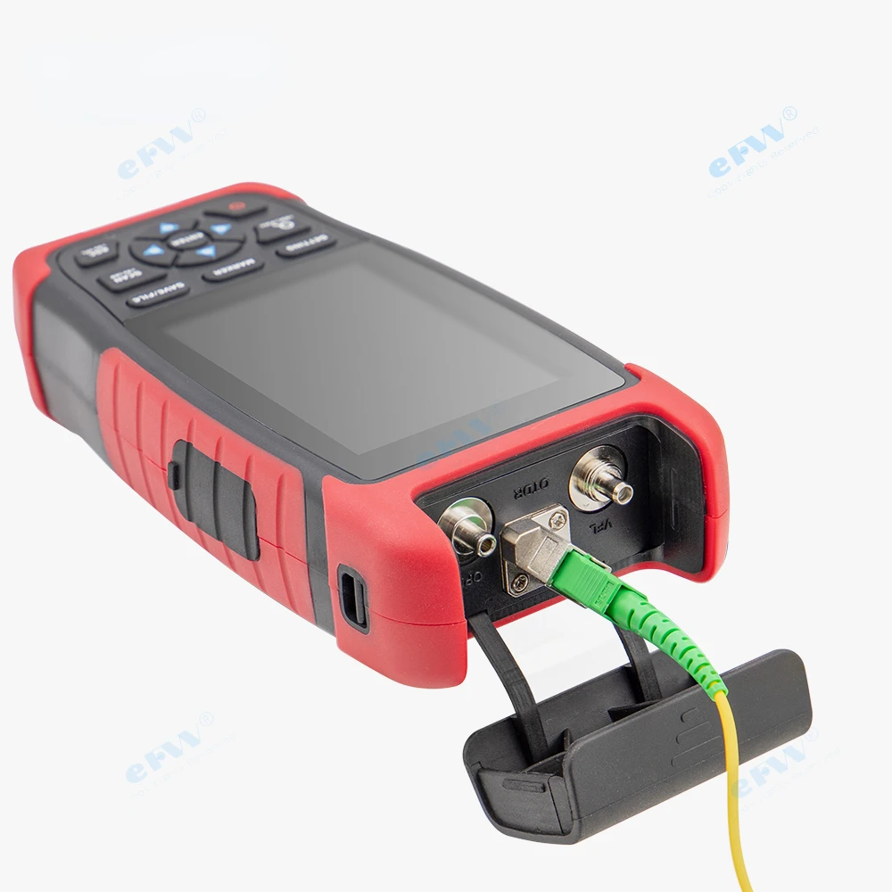 Умный волоконно-оптический рефлектометр FTTH 1310 нм Мини OTDR 8 функций VFL OPM OLS карта