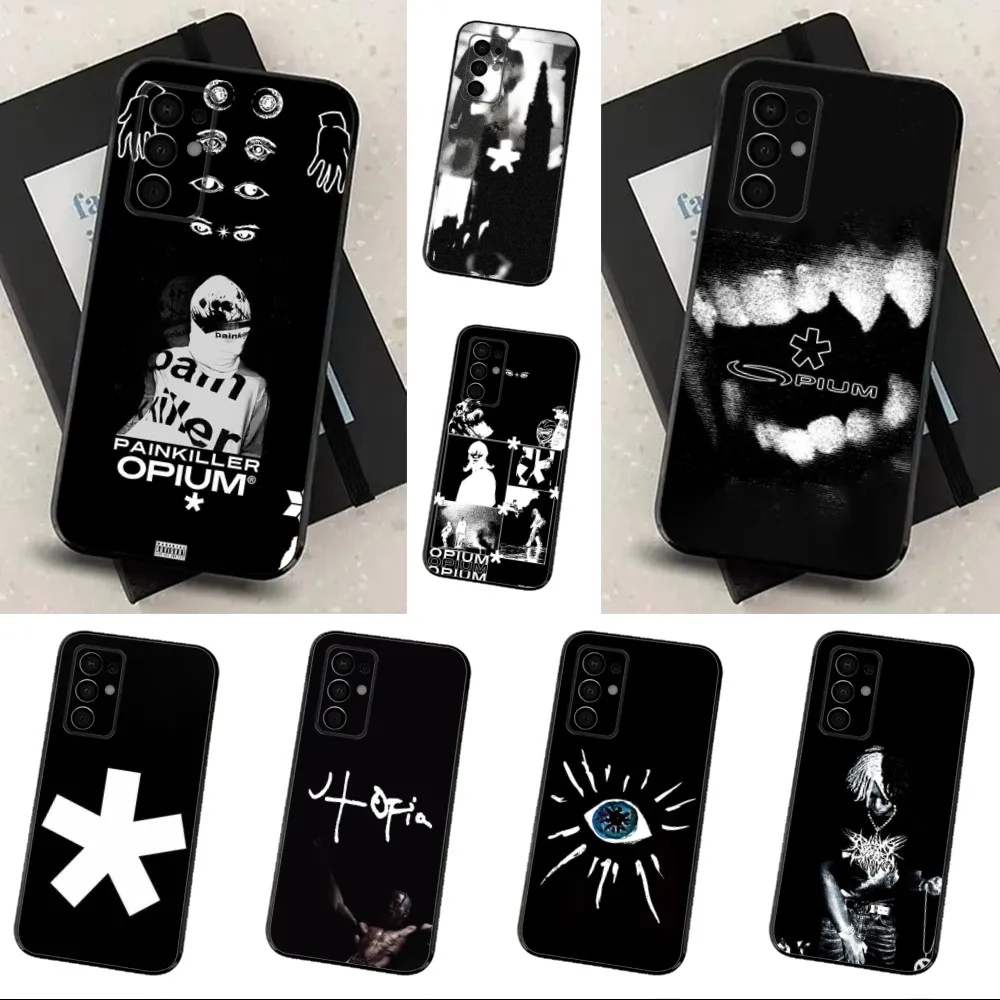 Чехол O-Opium R-Rap для Samsung Galaxy A91 A80 A73 A72 A71 A53A52 A32 A31A22 A21s A20 черный чехол