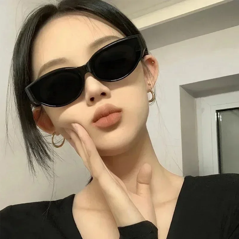 Женские солнцезащитные очки кошачий глаз в стиле ретро