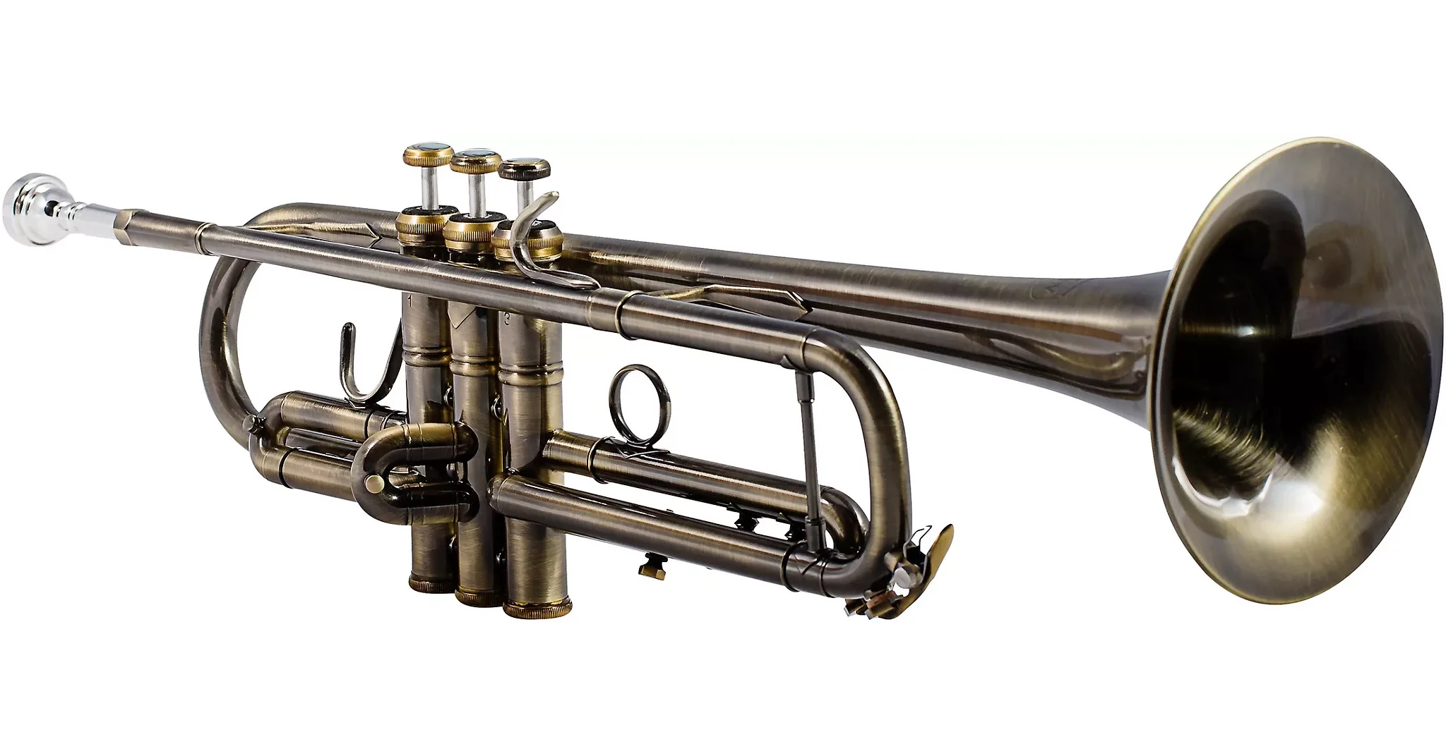 

profesional Bb Trumpet Matte Lacquer+trumpet mouthpiece beginner trumpet