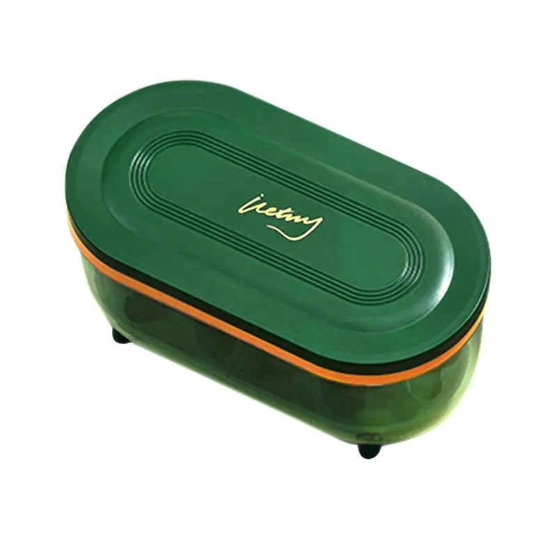 

Поднос для кубиков льда с крышкой и корзиной, 32-ячеечный Силиконовый поднос для кубиков льда с крышкой, Штабелируемый мини-поднос для кубико...