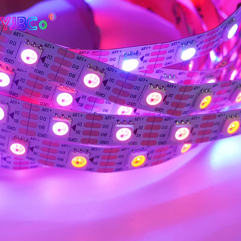 Светодиодная лента WS2812B постоянного тока 5 В 12 WS2815 модифицируемая двойная