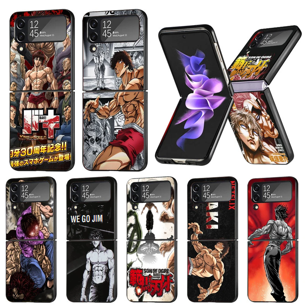 Оригинальный чехол Baki the Grappler для телефона в стиле аниме Samsung Galaxy Z флип P6