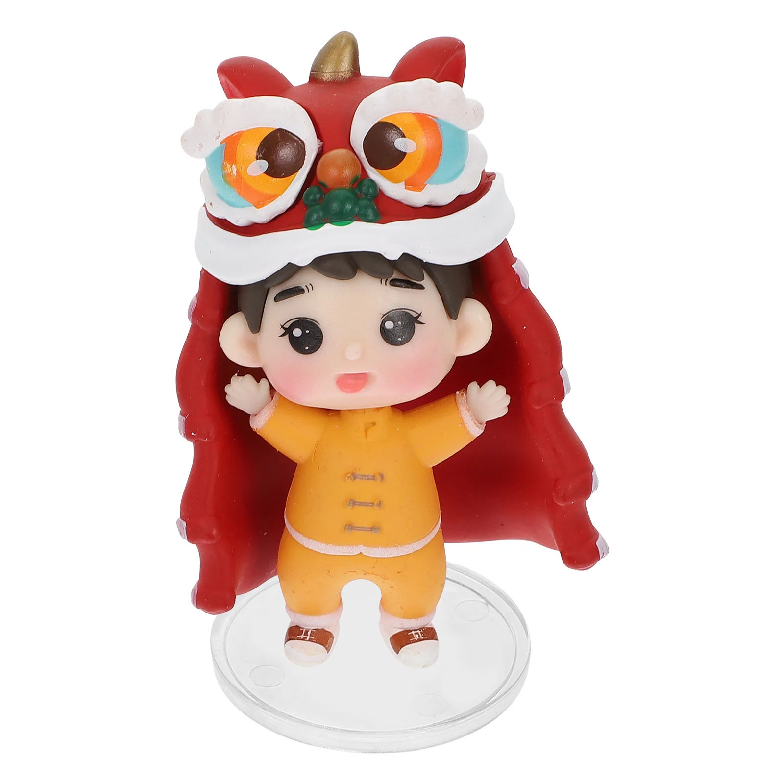 

Year Newchinese Car Decoration2022 Dance Ornament Dashboard Mascot Spring Gifts Festival Decor Feng Partyfigures Zodiac Prop