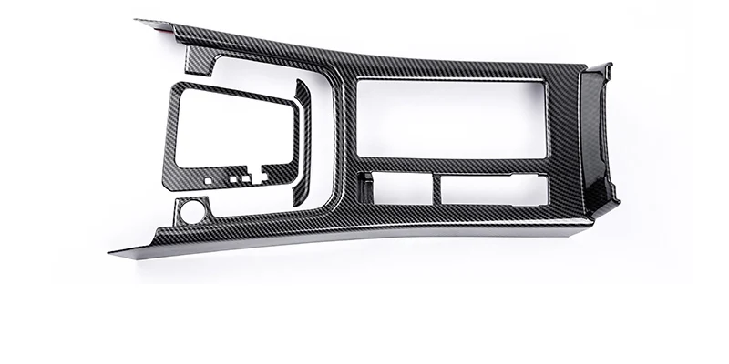 Панель отделки салона автомобиля Volkswagen Arteon 2017 2018 2019 2020 2021 2022 средней консоли с обрамлением из карбонового волокна.