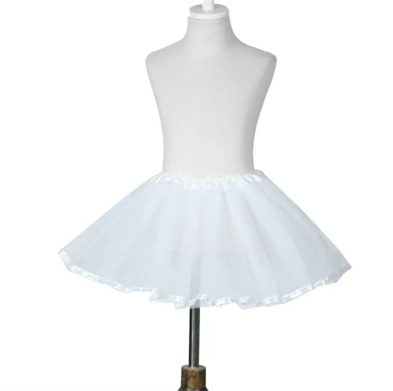 

Танцевальная тренировочная Однотонная юбка, детская Слитная балетная юбка с эластичным поясом и кулиской, 2023