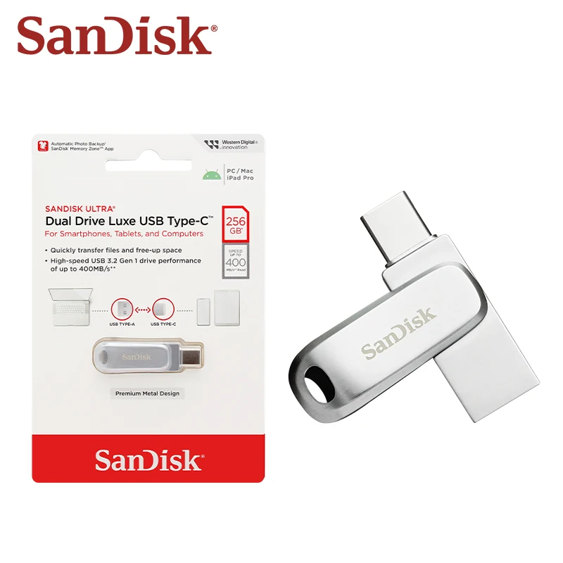 SanDisk Ultra Dual Drive USB Type-C флешка