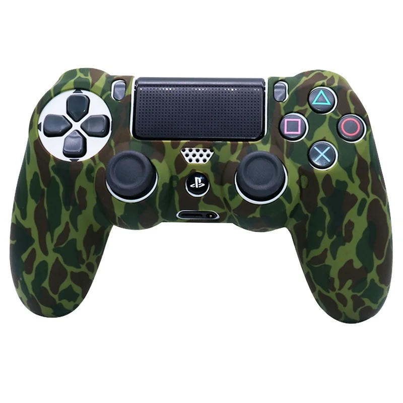 Мягкий силиконовый чехол для PS 4 Обложка контроллера PS4 геймпада джойстика