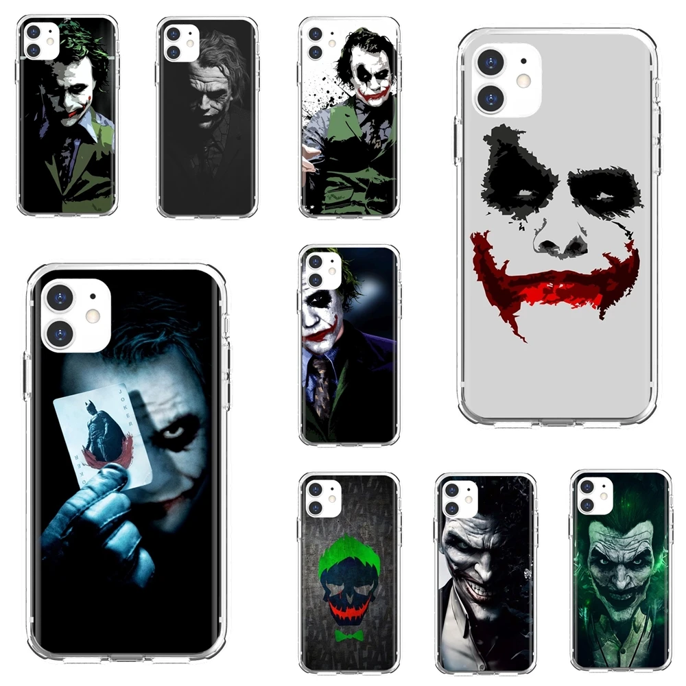 Мягкий чехол из ТПУ для телефона Samsung Galaxy Note 10 20 A3 A5 A6 A7 A8 A9 J7 J6 J4 Plus 2016 2018 2017 The-Joker-HD |