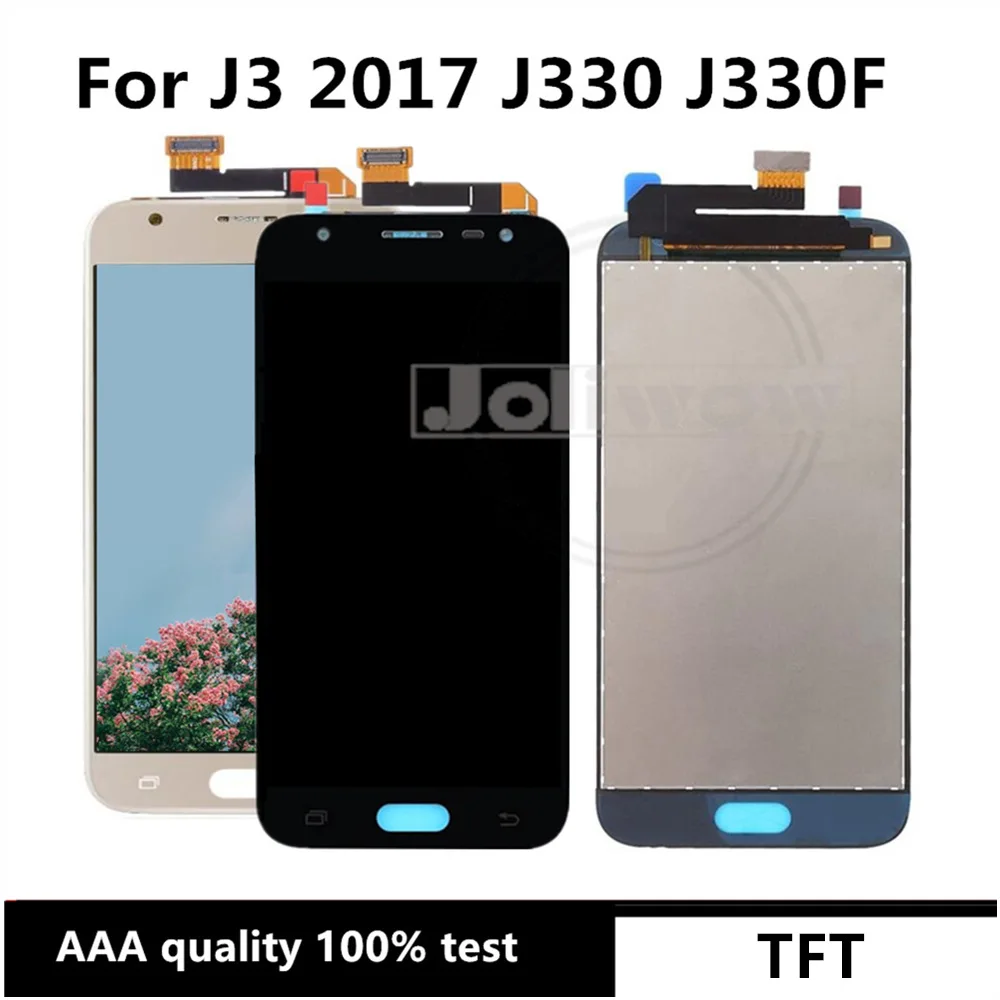 

Can Adjust Brightness J330 LCD For Samsung J3 2017 J330 J330F LCD Digitizer Touch Screen Assembly