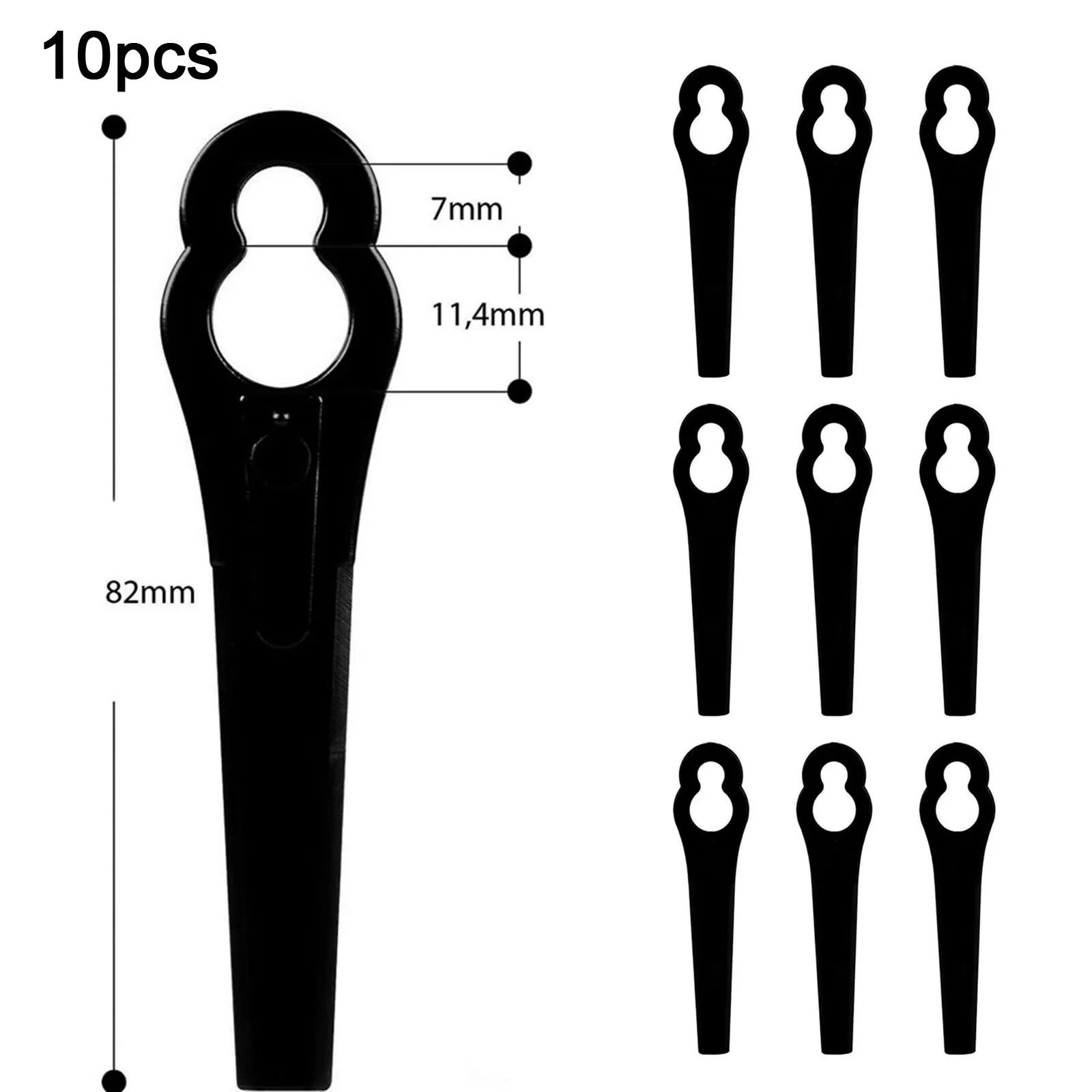 

Сменные Пластиковые лезвия для стриммера, 10/100 шт.