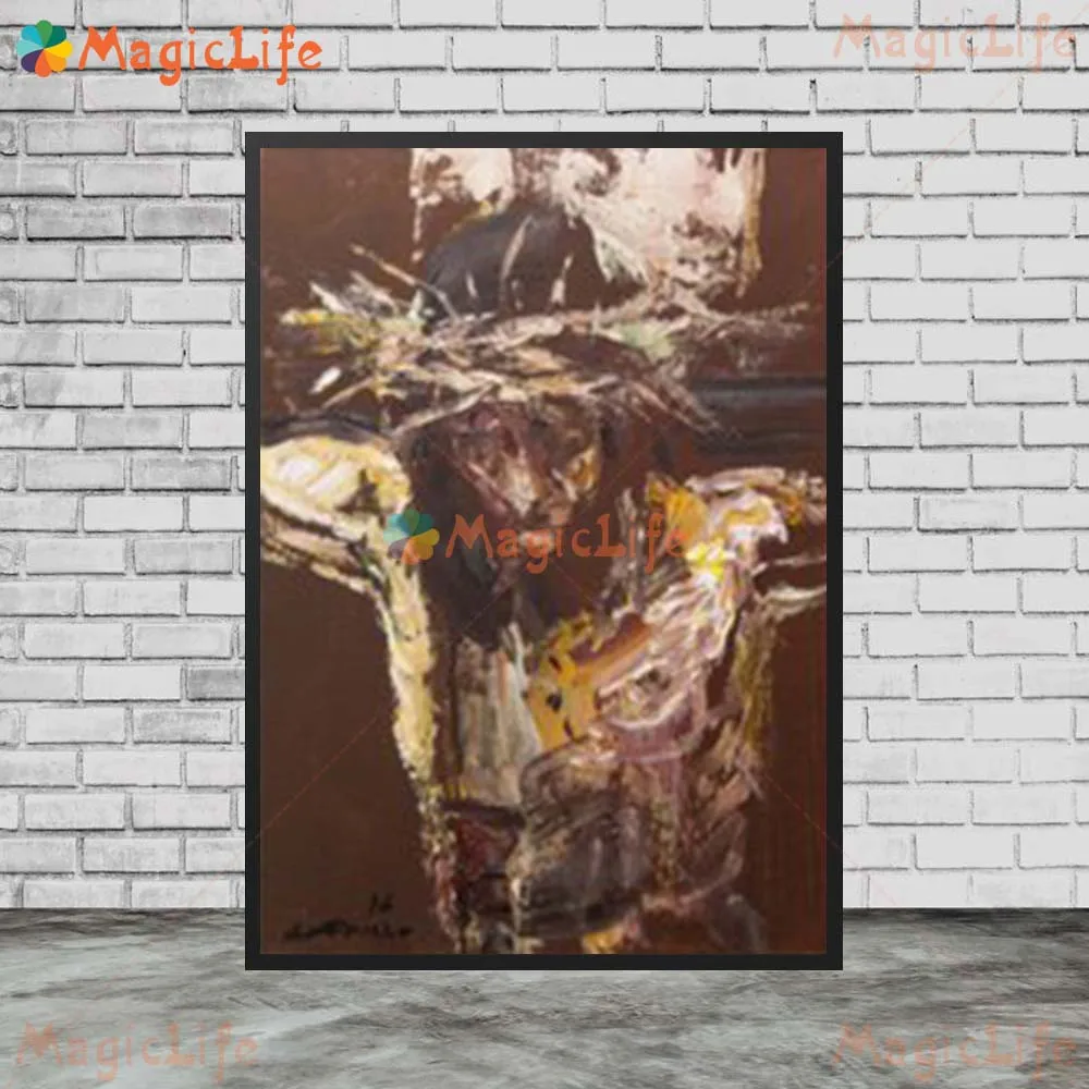 Постер с Иисусом на тему религии Христос позор в скандинавском стиле Настенная