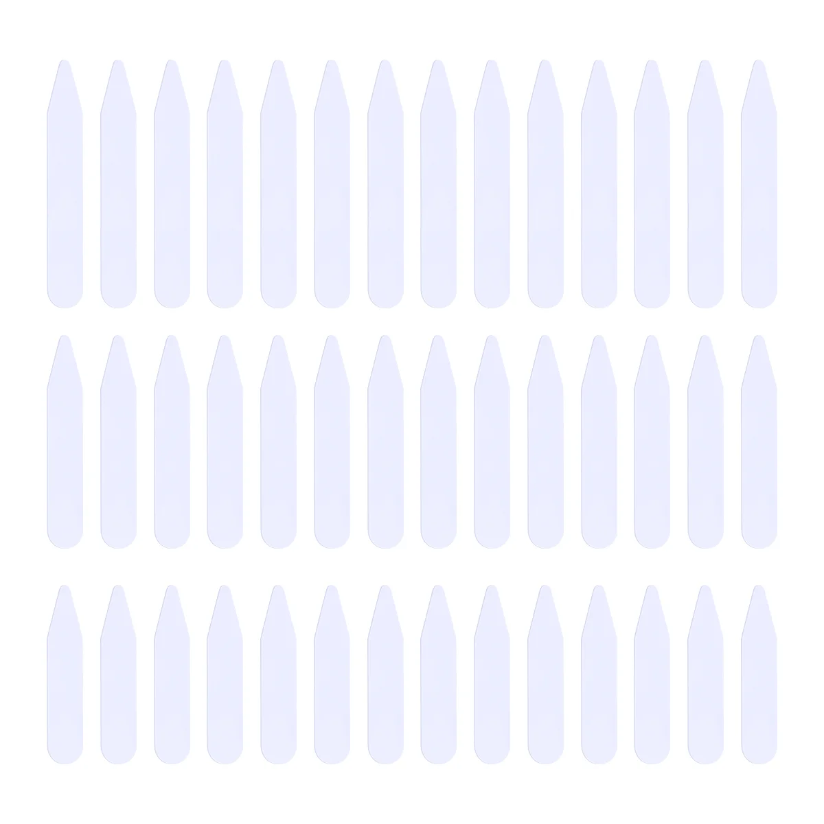 

Nylon Collar Stay Plastic Collar Stay Gusseted Piece Collar Stiffener White Collar Stay Nylon Collar Stay