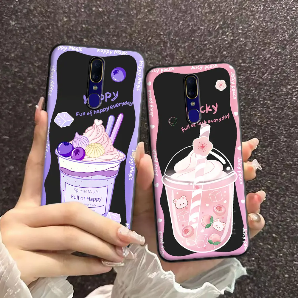 Для Oppo F11 / Pro Чехол мультяшный Мягкий силиконовый чехол из ТПУ с рисунком