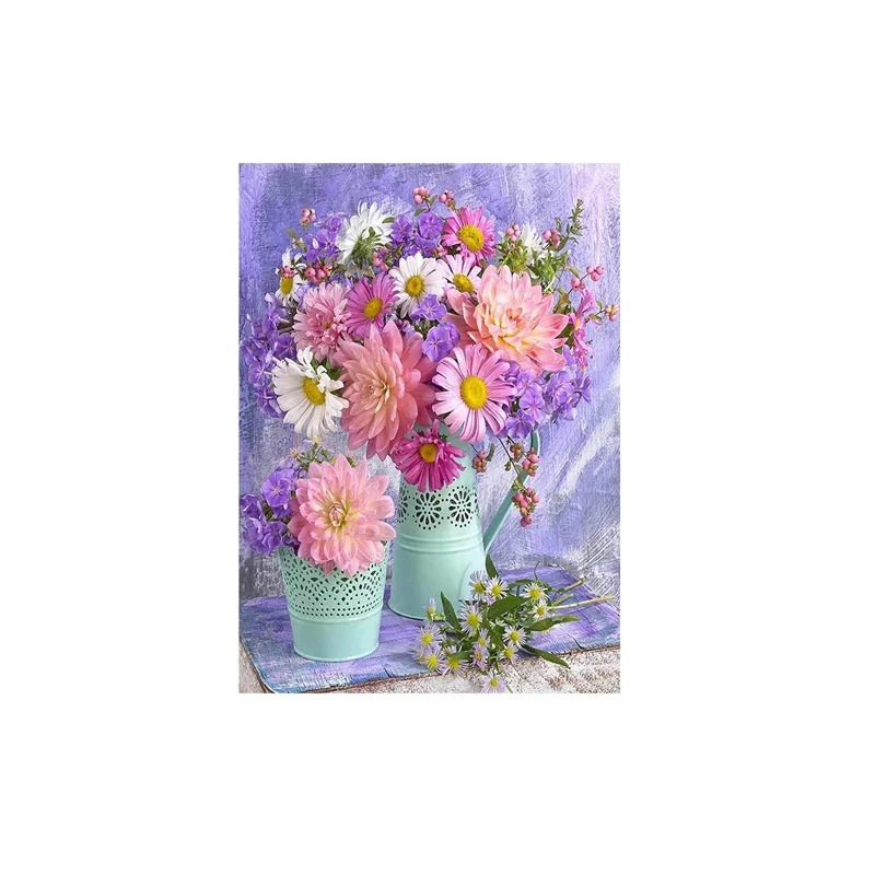 

00058Ann-Tulip diy digital oil painting oil painting acrylic flower painting explosion hand-filled landscape painting