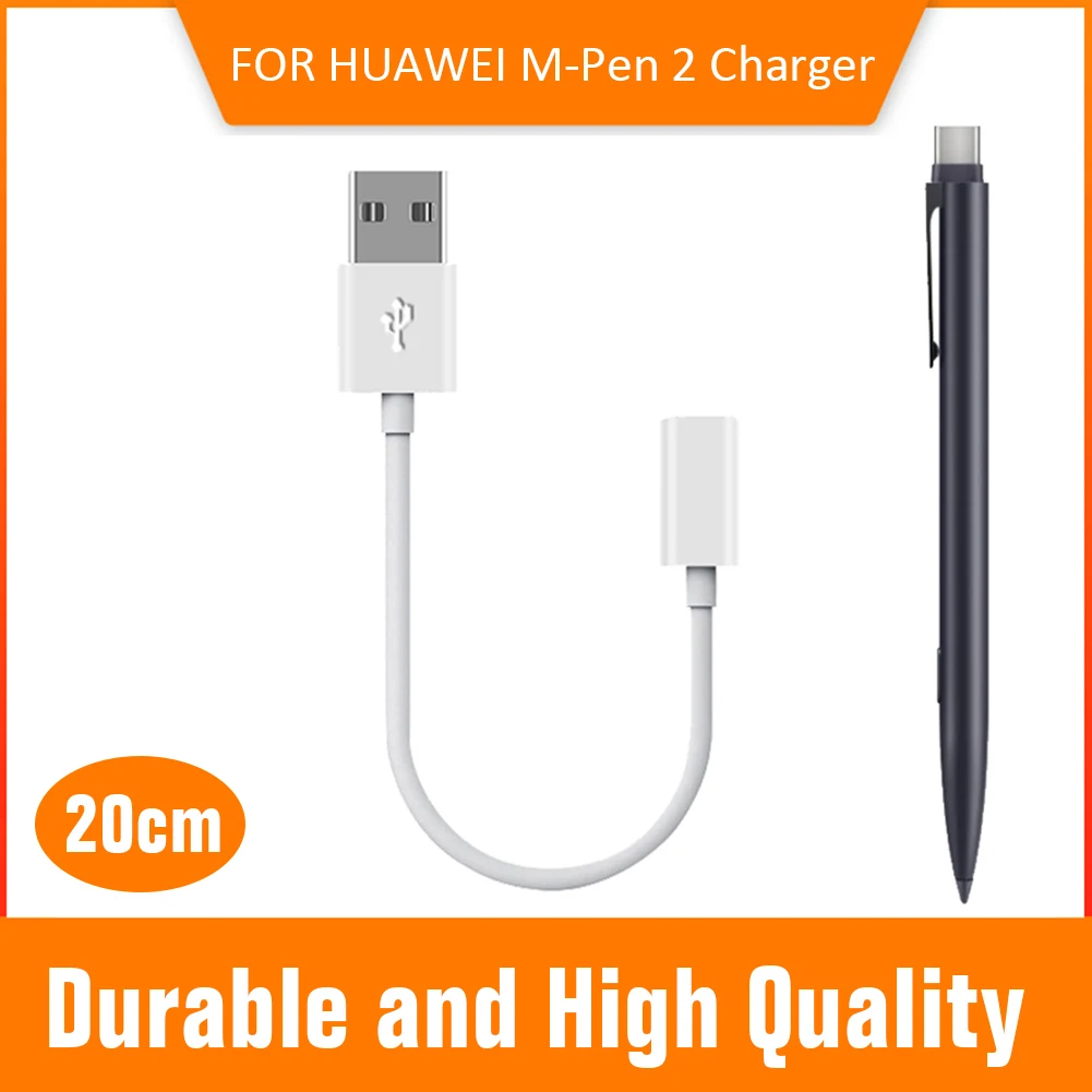 

Зарядный Кабель-адаптер с гнездом Type-C на USB для Huawei M-Pen 2, стилус, кабель для быстрой зарядки для M-Pen 2, аксессуары