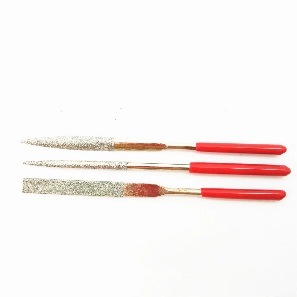 

Diamond File Set With Diamond And Diamond Alloy Shaping Flat File, 3 Sets Of Diy Files