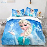 popular disney frozen children bedding set duvet cover pillowcase single twin double queen king size bed linen set bedclothes
