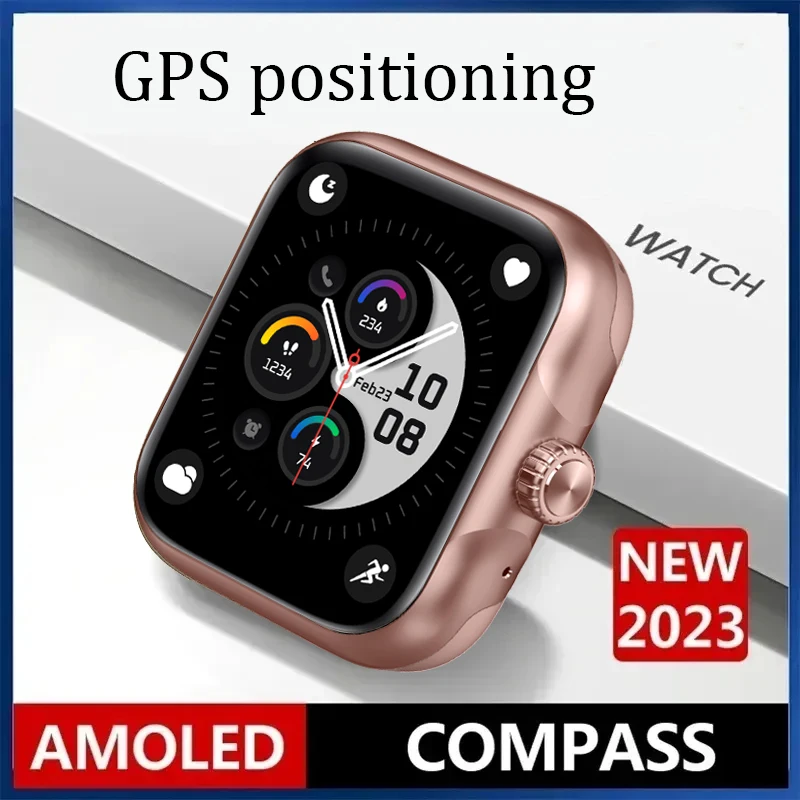 Новые женские умные часы со встроенным GPS-положением, уличный фитнес ...