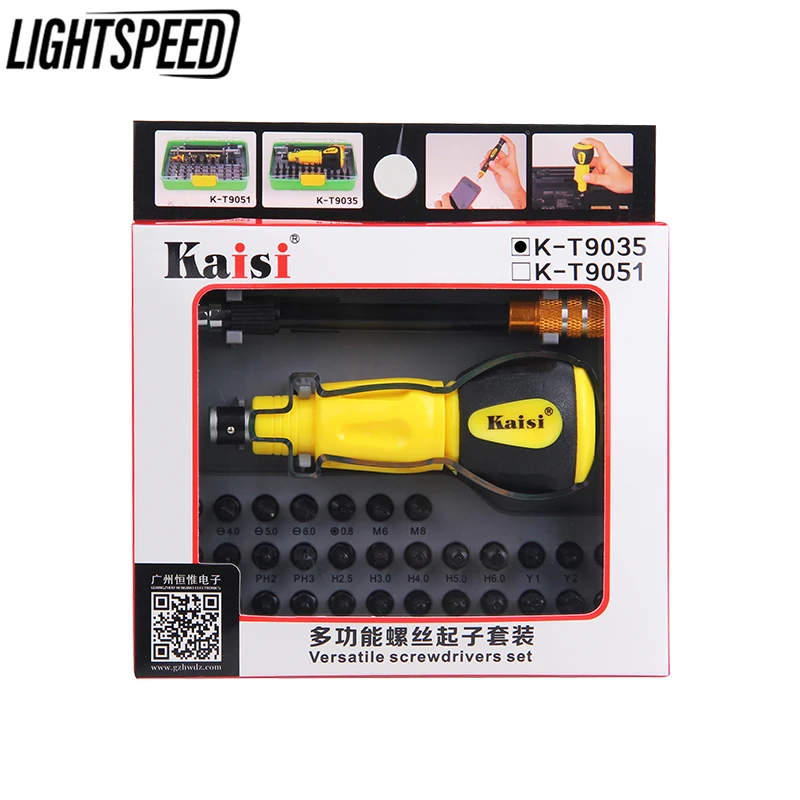 

Набор отверток kaisi 34 в 1, многофункциональный набор инструментов для ремонта компьютеров и электронных устройств