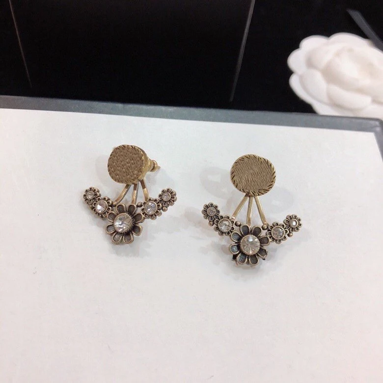 

2022 Fashion Resin Jewelry Earrings Top Quality Luxury Lovely Beautiful Green Crystal