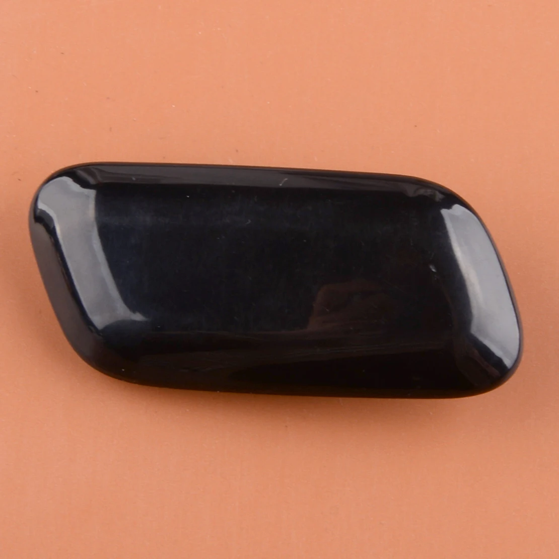 

85044-47010 Автомобильная передняя правая насадка для омывателя фары, крышка, подходит для Toyota Prius XW30 2009 2010 2011, черный пластик