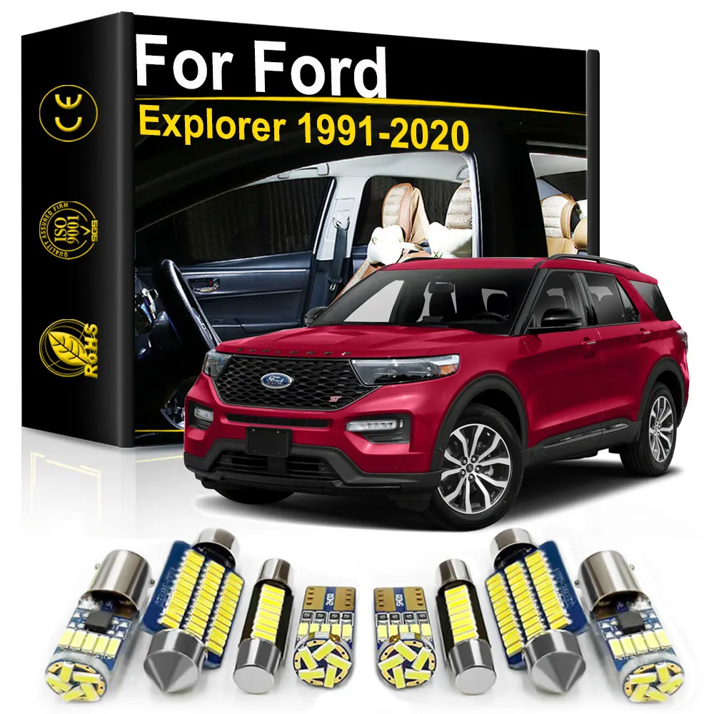 

For Ford Explorer 1991 2001 2007 2008 2009 2010 2012 2013 2014 2015 2016 2017 2020 Car Interior LED Light Canbus Indoor Lamp