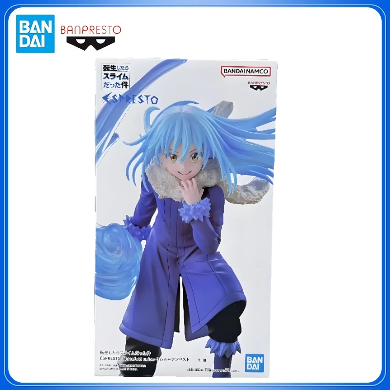 Фото В наличии: Оригинальная фигурка Bandai Banpresto Espresto Anime Tensei Shitara Slime Datta Ken Римуру, модель, игрушка, подарок DT №1