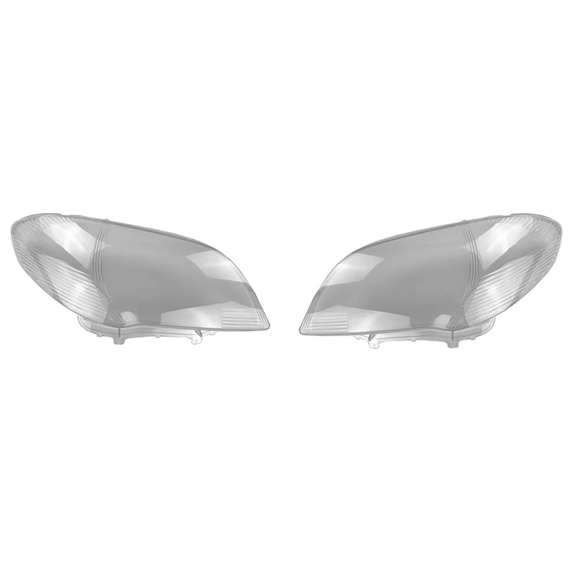 

2X For Toyota Vios 2006 2007 Right/Left Headlight Shell Lamp Shade Transparent Lens Cover Headlight Cover