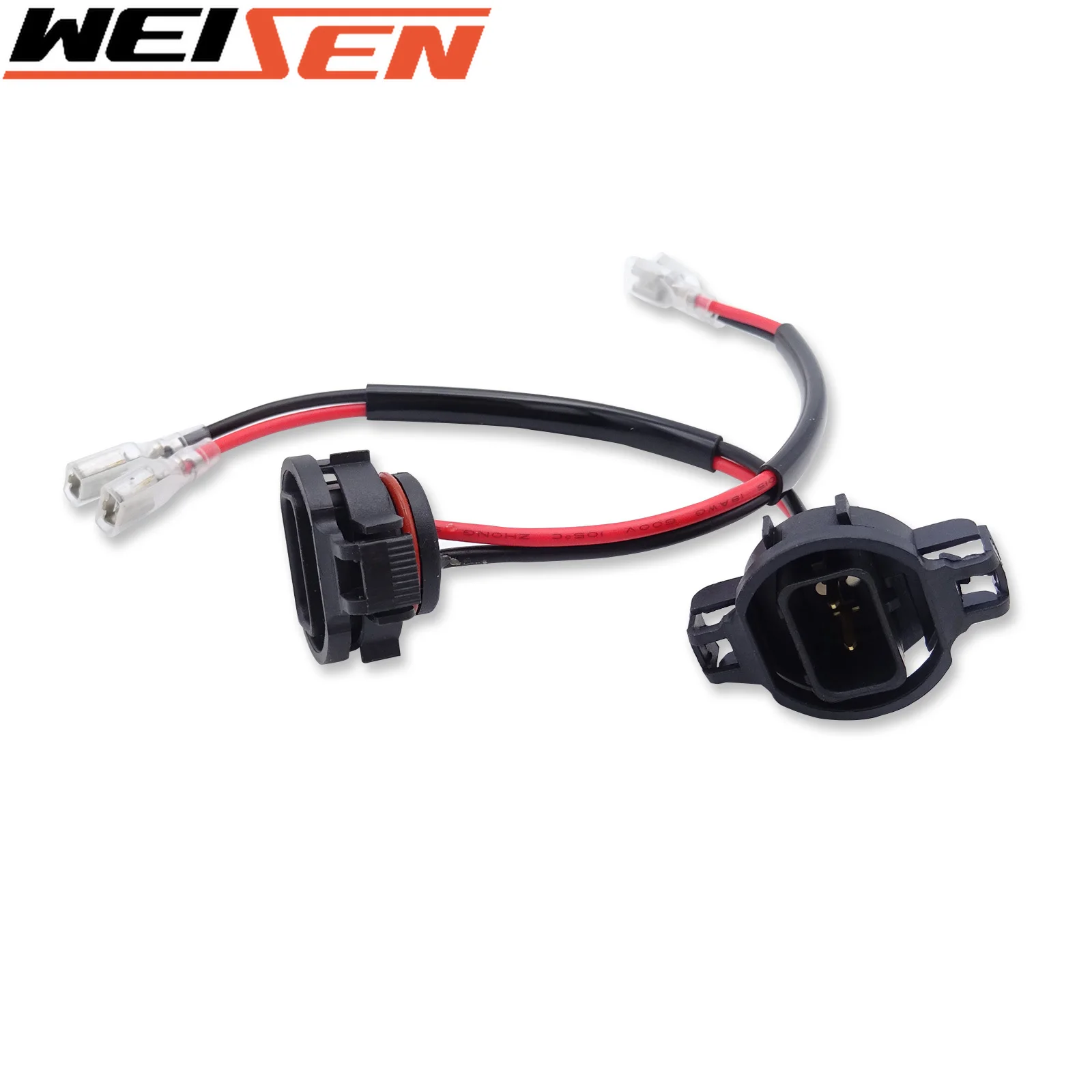 

Car Lighting Accessories For Chevrolet Dodge Female HID LED Fog light Connector Plug Male Adapter Wire Fit 5202 9009 H16 PS24W