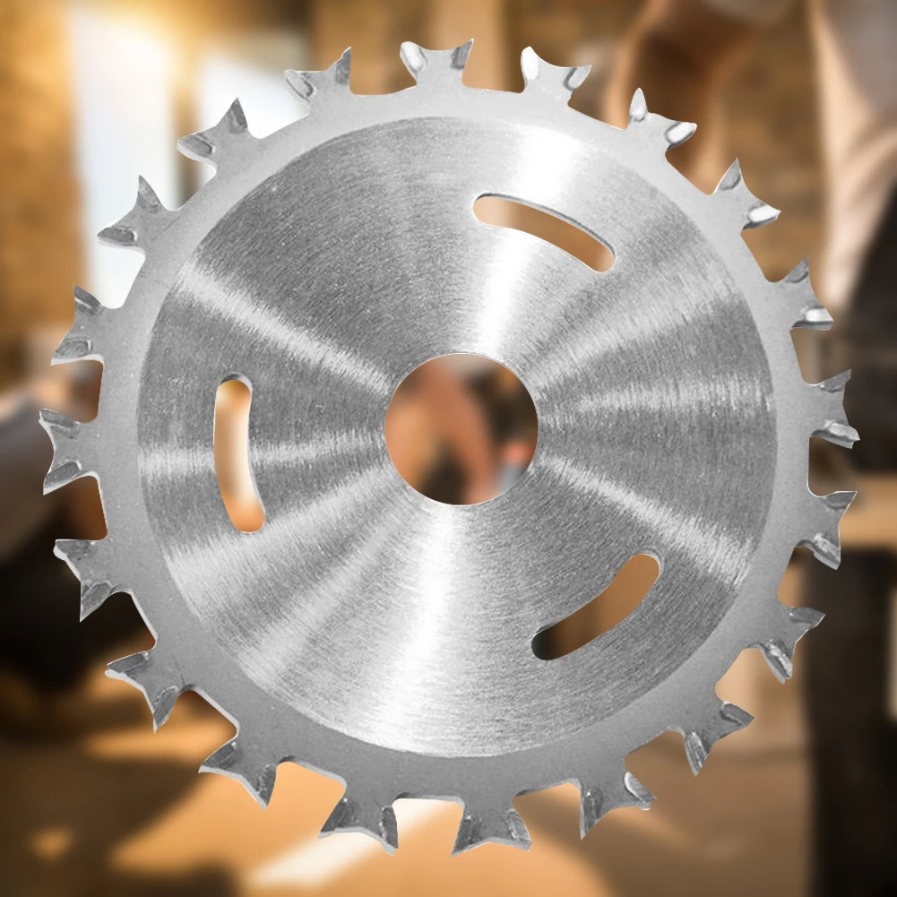 

100mm Carbide Cutting Disc Multifunctional 20Sawteeth Alloy Blade Sharp Metal Cutting Disc Durable Circular for Woodworking Tool