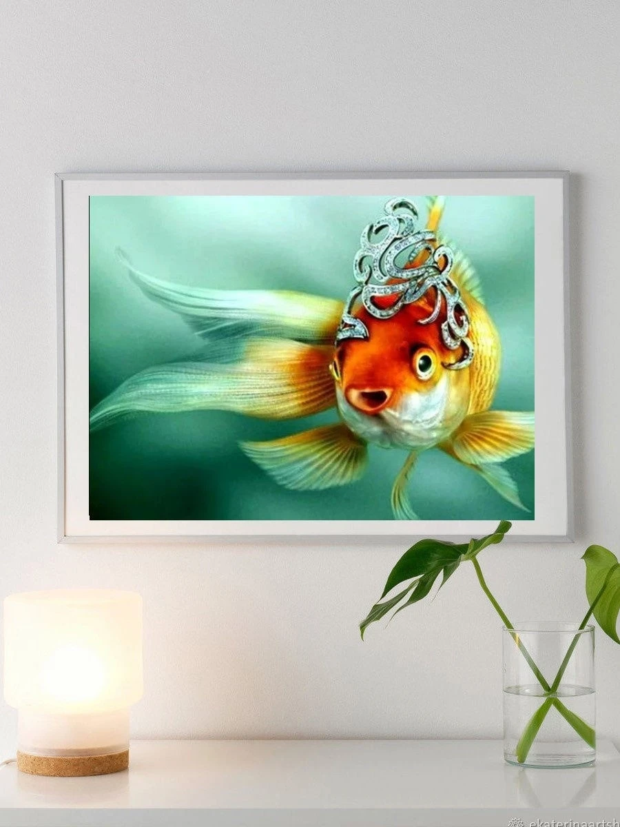 Золотая рыбка, АС-482, Абрис Арт
