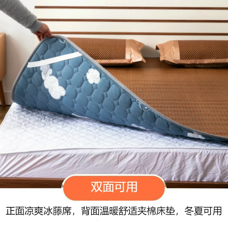 

Summer and winter mat mattress 1.8 meters student dormitory mat mattress 1.5m folding tatami mat home mattress best selling
