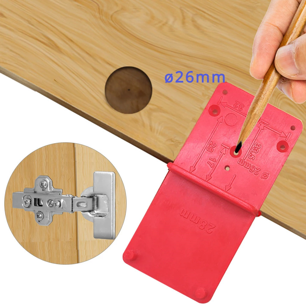 Направляющая для сверления отверстий на шарнирах 26 мм 35 40