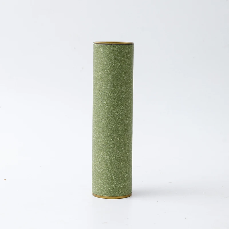 

Biodegradable Hot Sale Eco Friendly Cardboard Composite Packaging Food Lip Balm Kraft Paper Tube Tea Container
