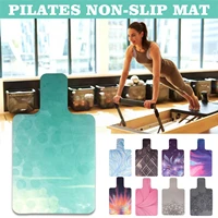 pilates reformer mat pilates suede rubber yoga mat positioning bed reconstituted mat core training non slip i5e6